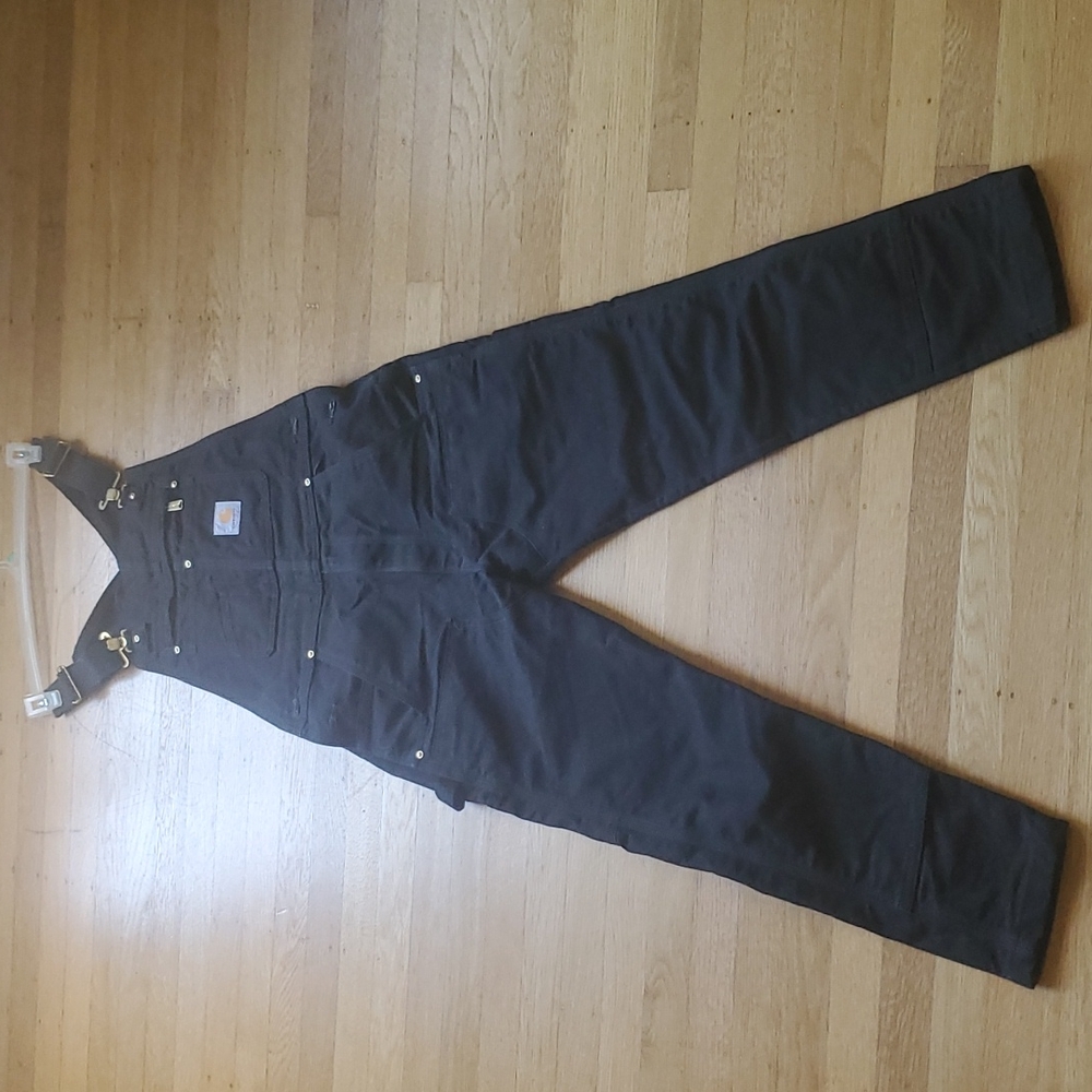 Tailored carhart duck bib overalls